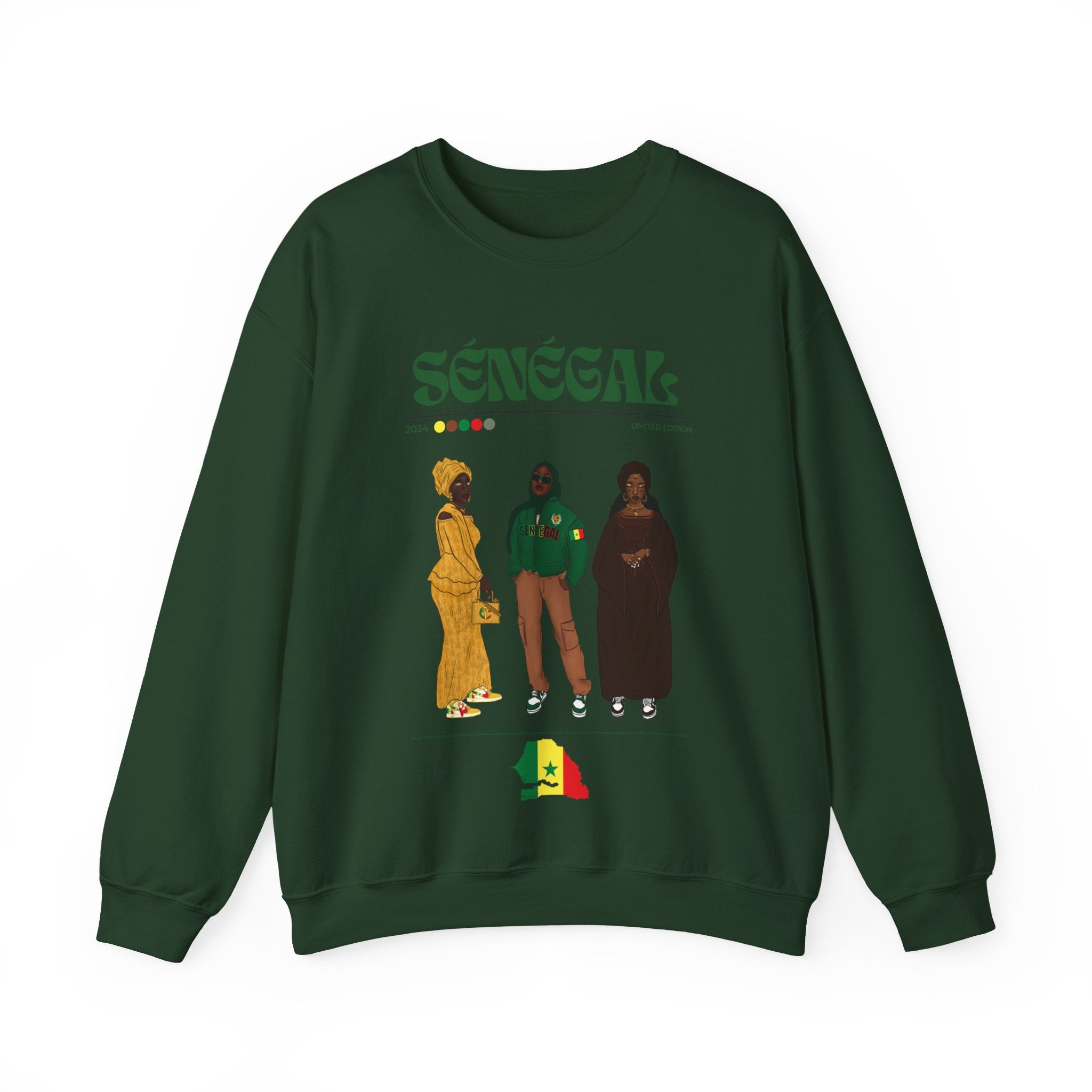 Senegal x Streetwear Series - Crewneck Sweatshirt
