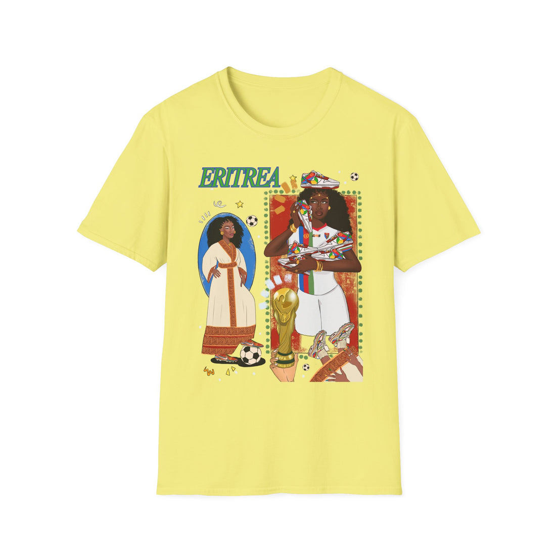 Eritrea FIFA World Cup Exclusive - Unisex Softstyle T-Shirt