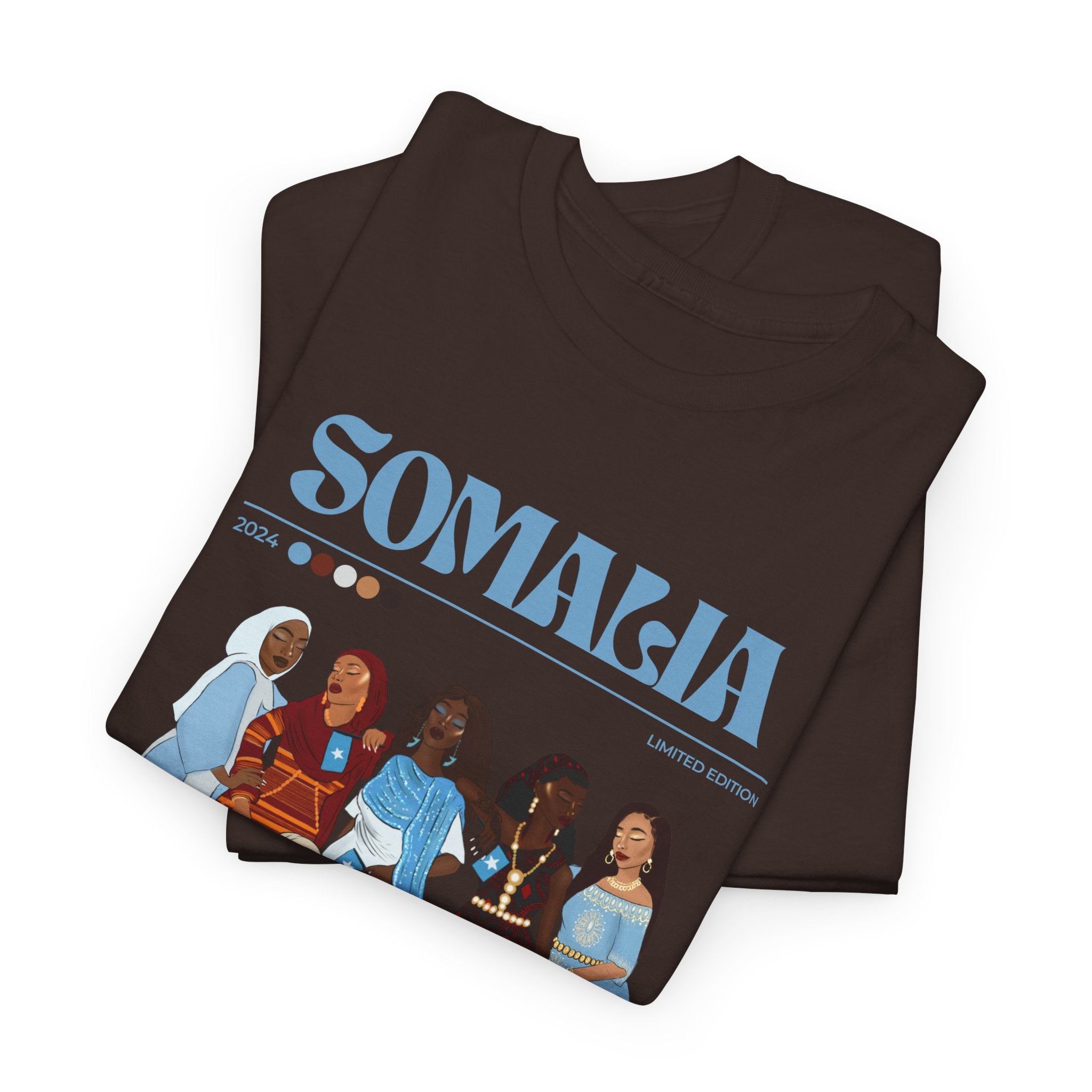 Somalia x Streetwear Series - Unisex Heavy Cotton Tee