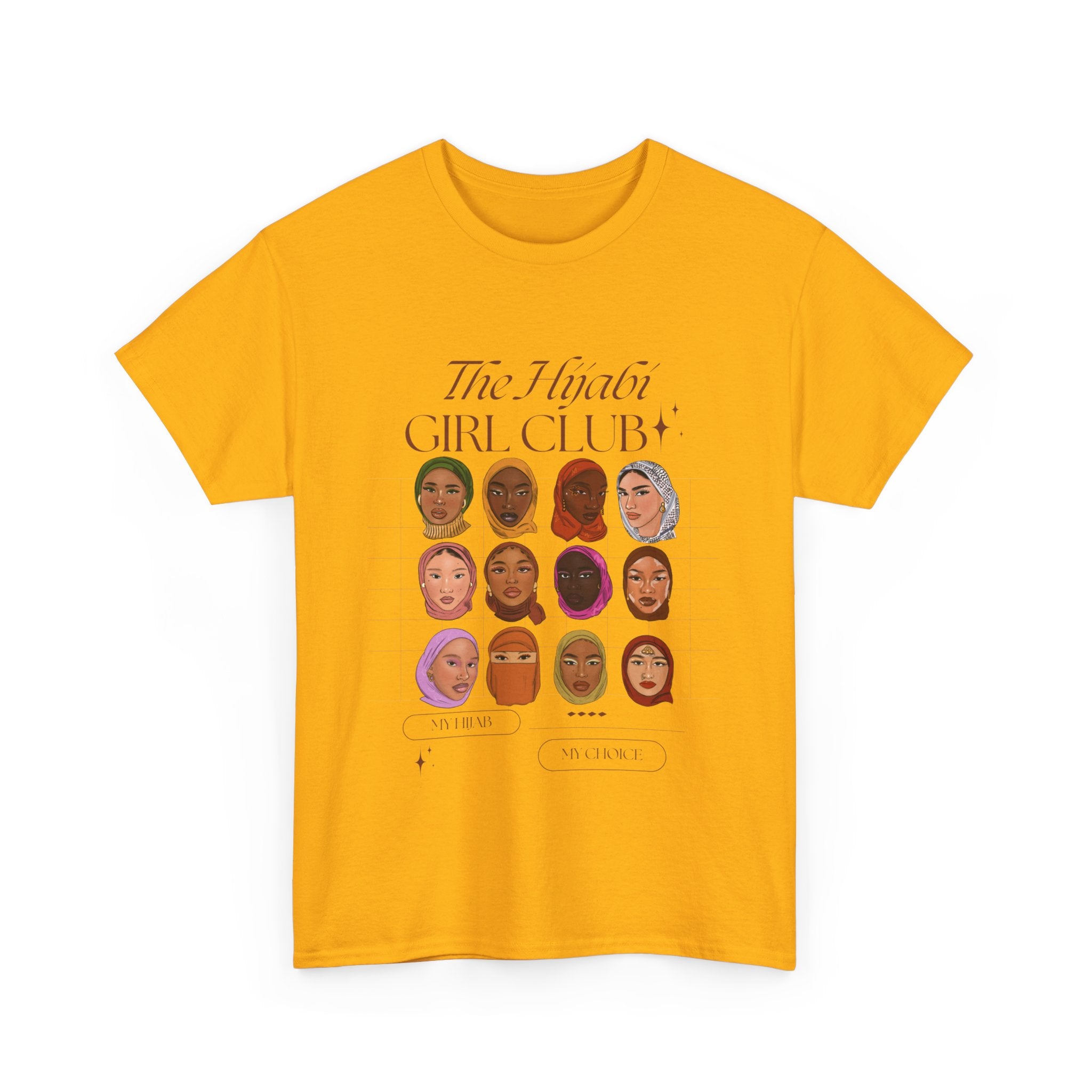 Hijabi Girls Club Vol.2 - Unisex Heavy Cotton Tee