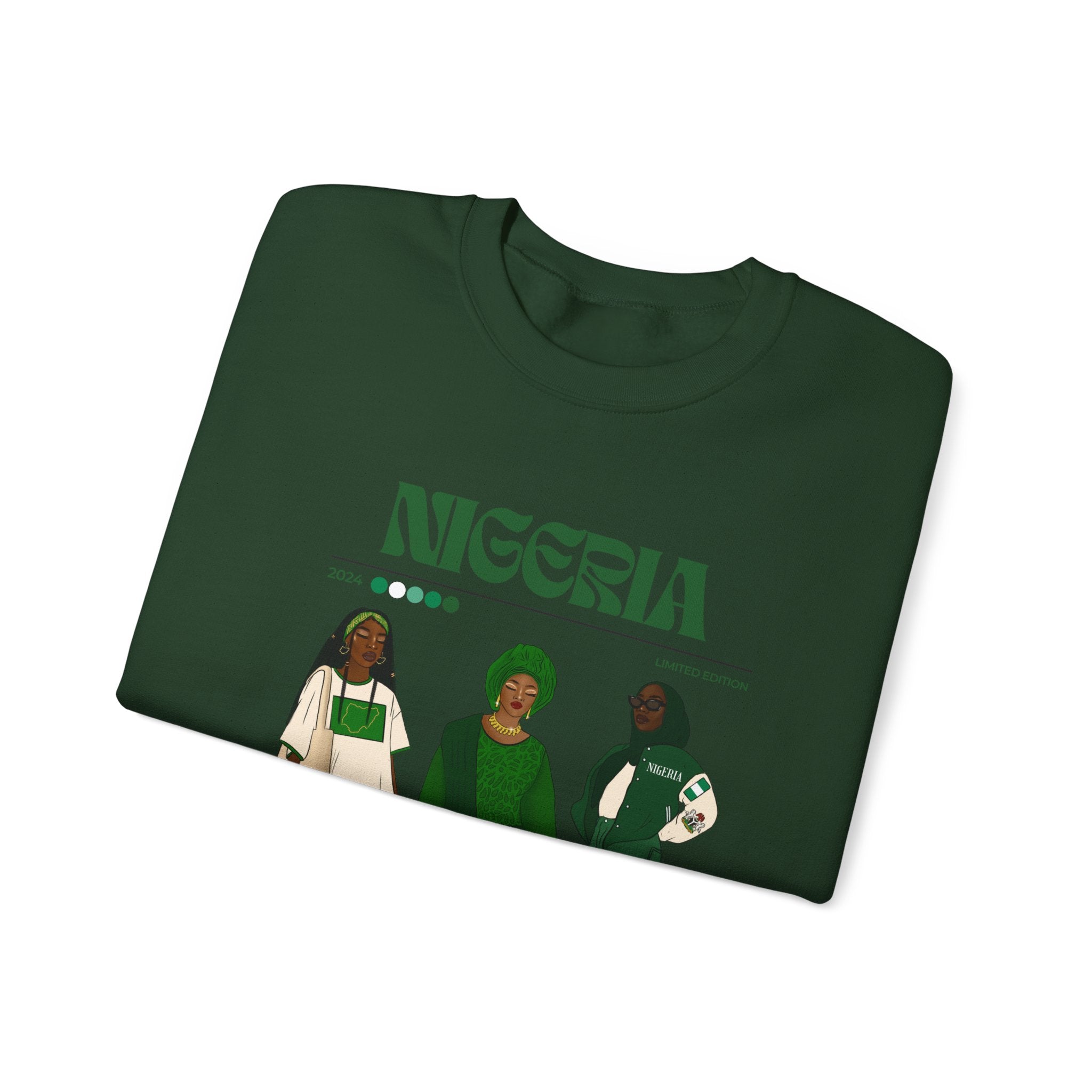 Nigeria x Streetwear Series - Crewneck Sweatshirt