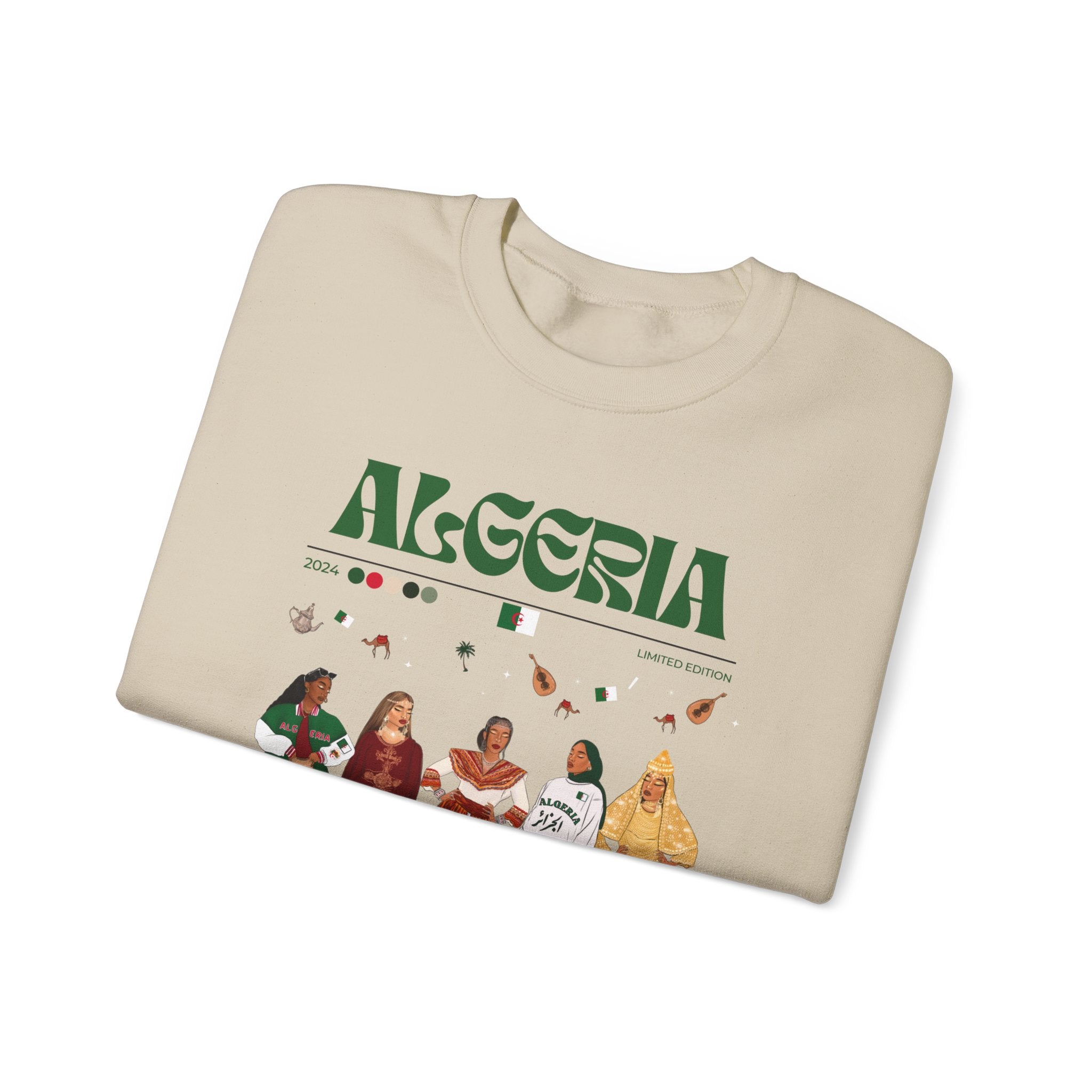 Algeria x Streetwear Series - Crewneck Sweatshirt