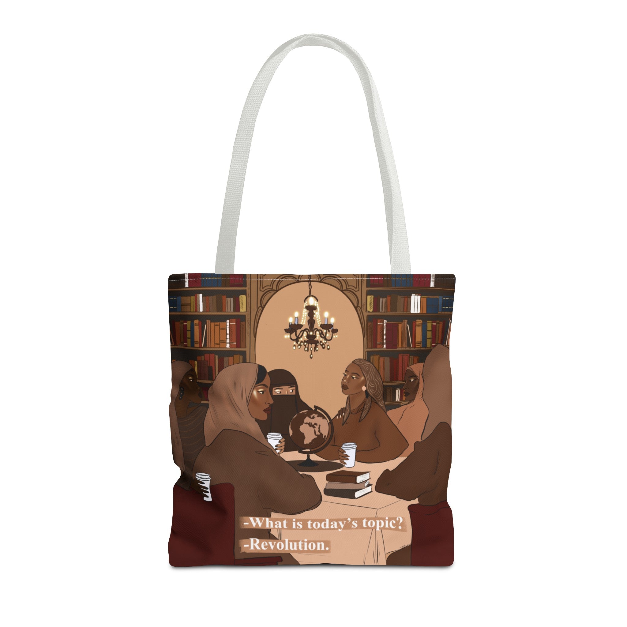 What's today's topic? Revolution - Tote Bag