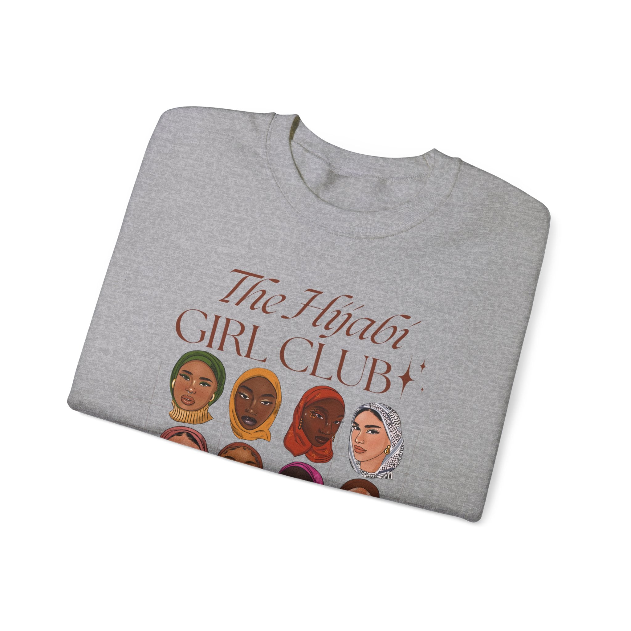 Hijabi Girl Club Vol. 2 - Crewneck Sweatshirt
