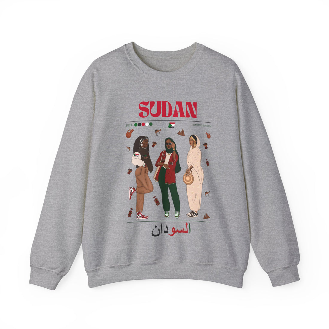 Sudan x Streetwear Series - Crewneck Sweatshirt