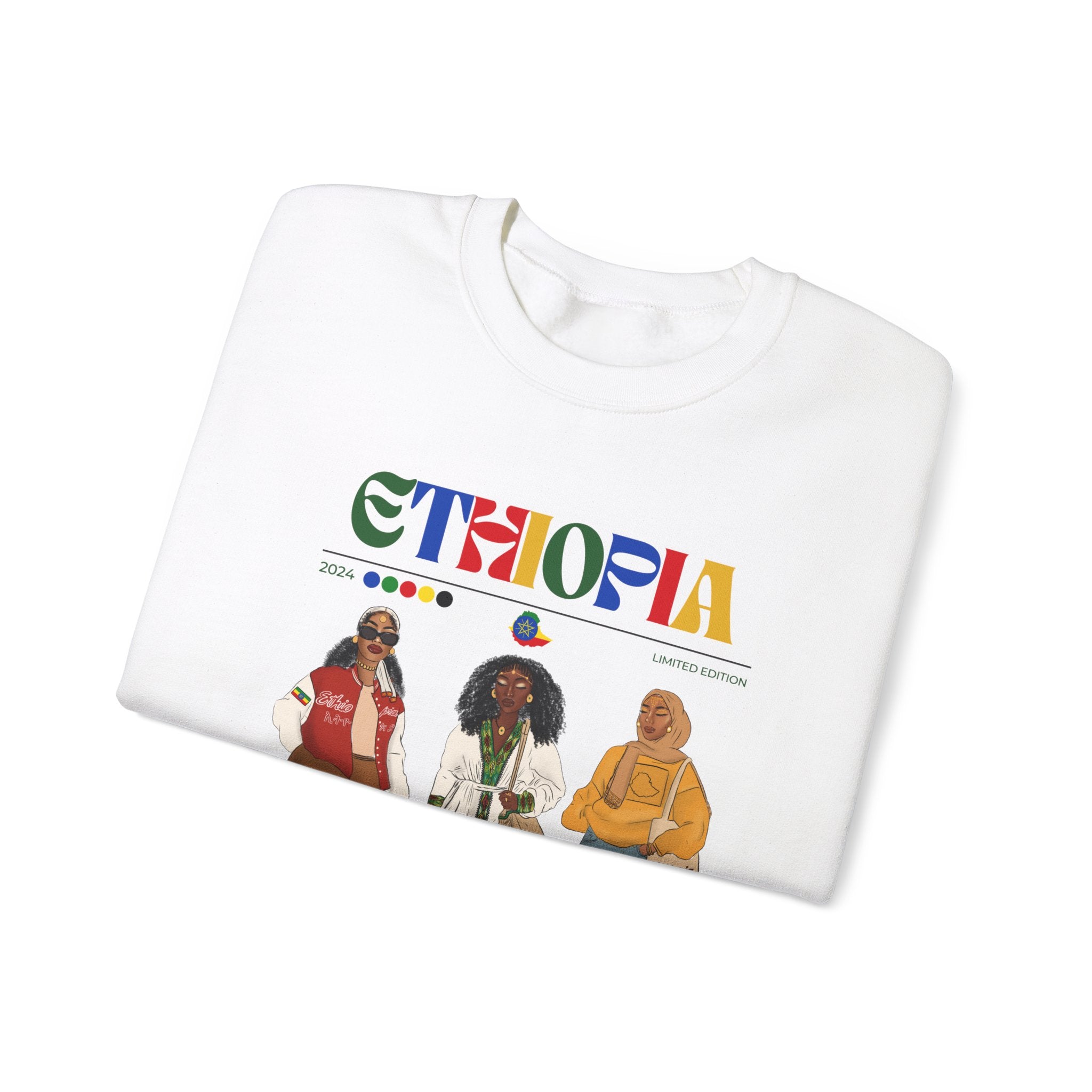 Ethiopia x Streetwear Series - Crewneck Sweatshirt