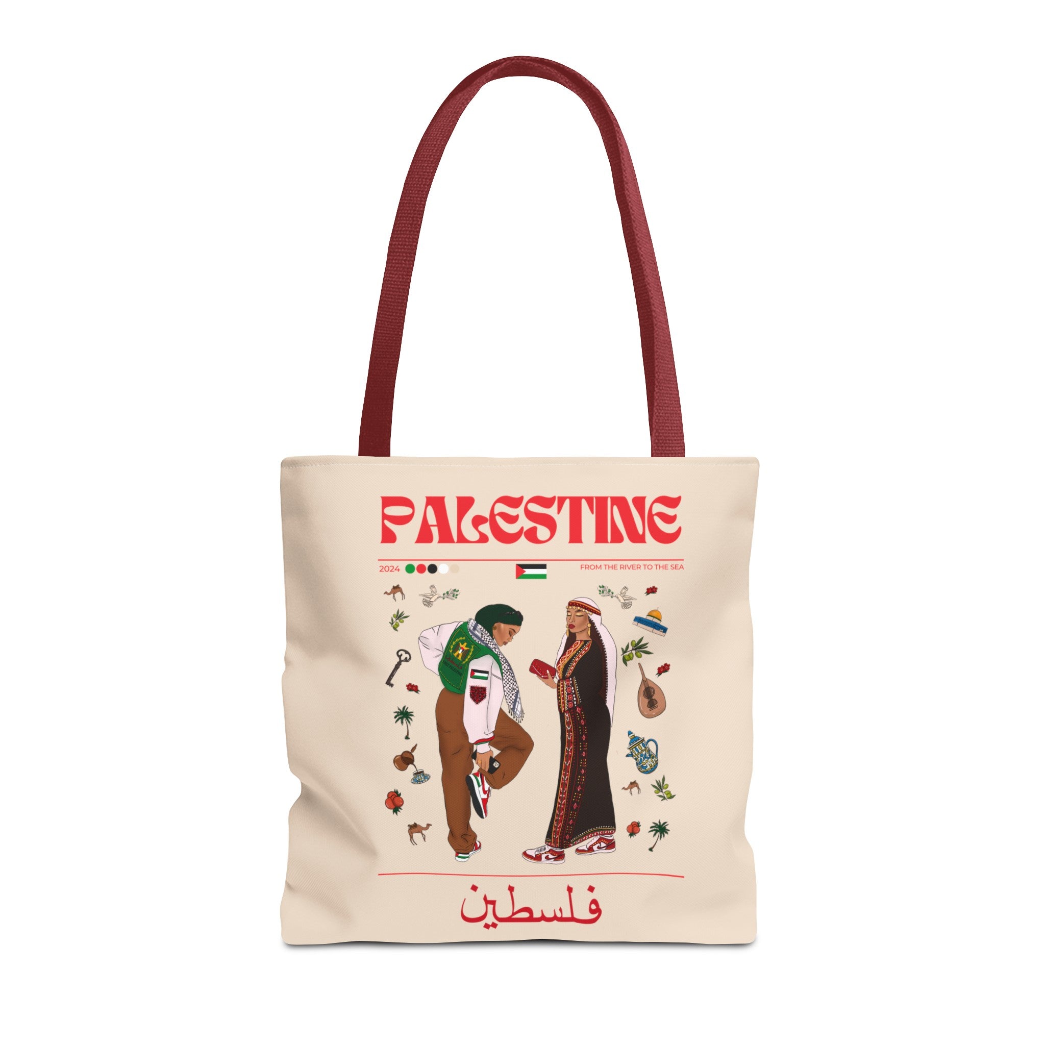 Palestine x Streetwear Tote Bag