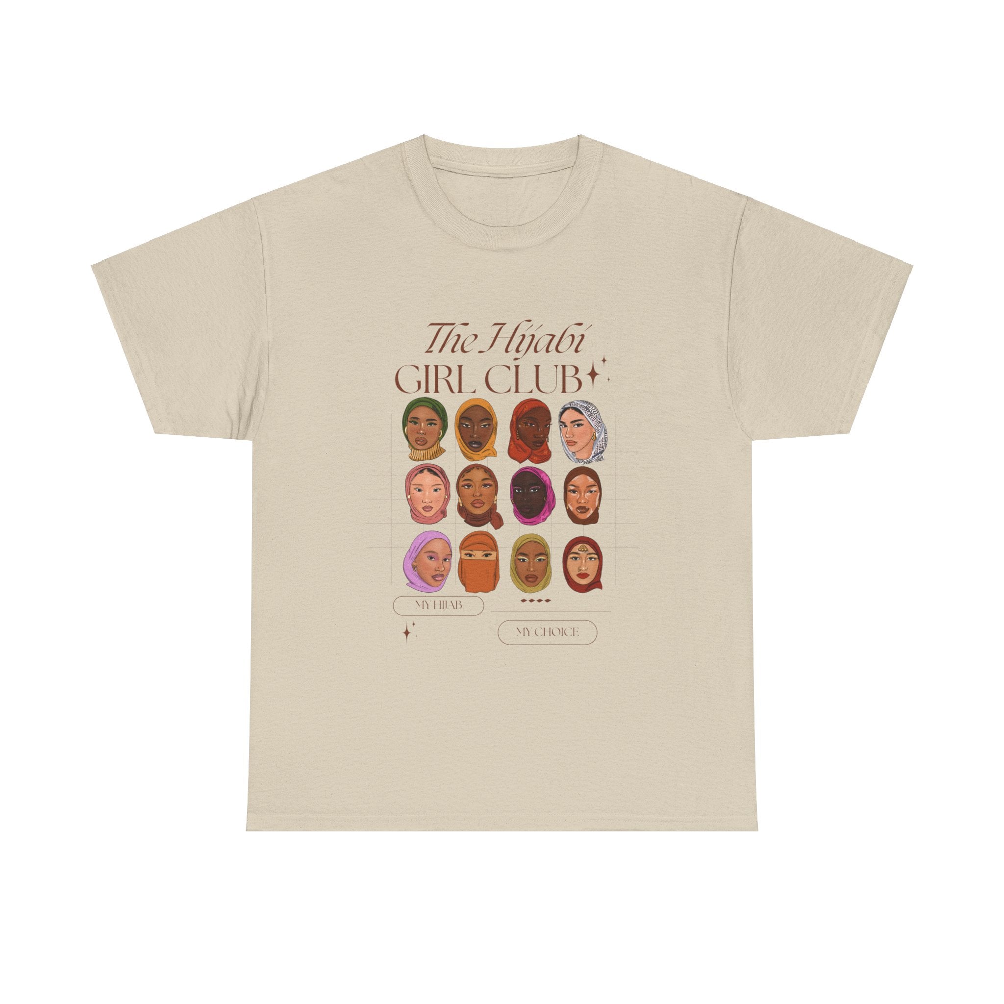 Hijabi Girls Club Vol.2 - Unisex Heavy Cotton Tee