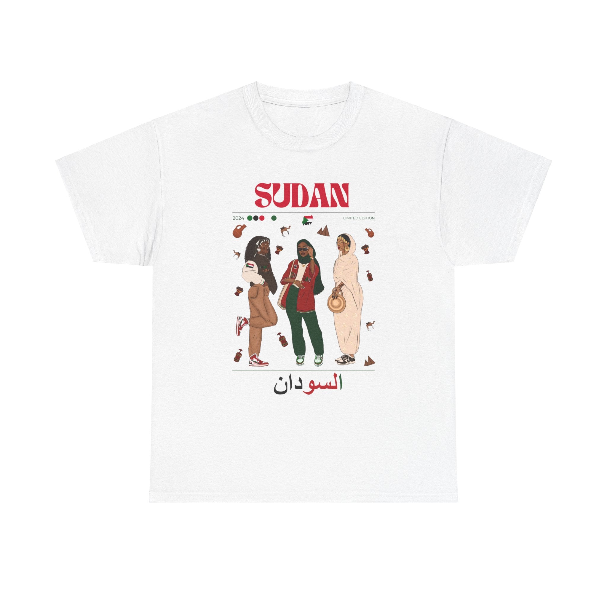 Sudan x Streetwear Series - Unisex Heavy Cotton Tee