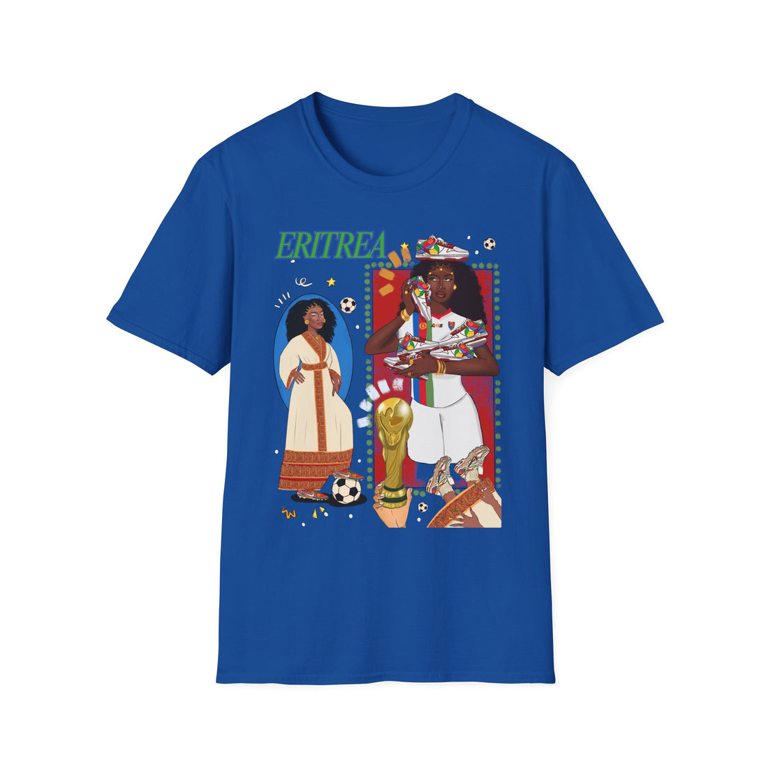 Eritrea FIFA World Cup Exclusive - Unisex Softstyle T-Shirt