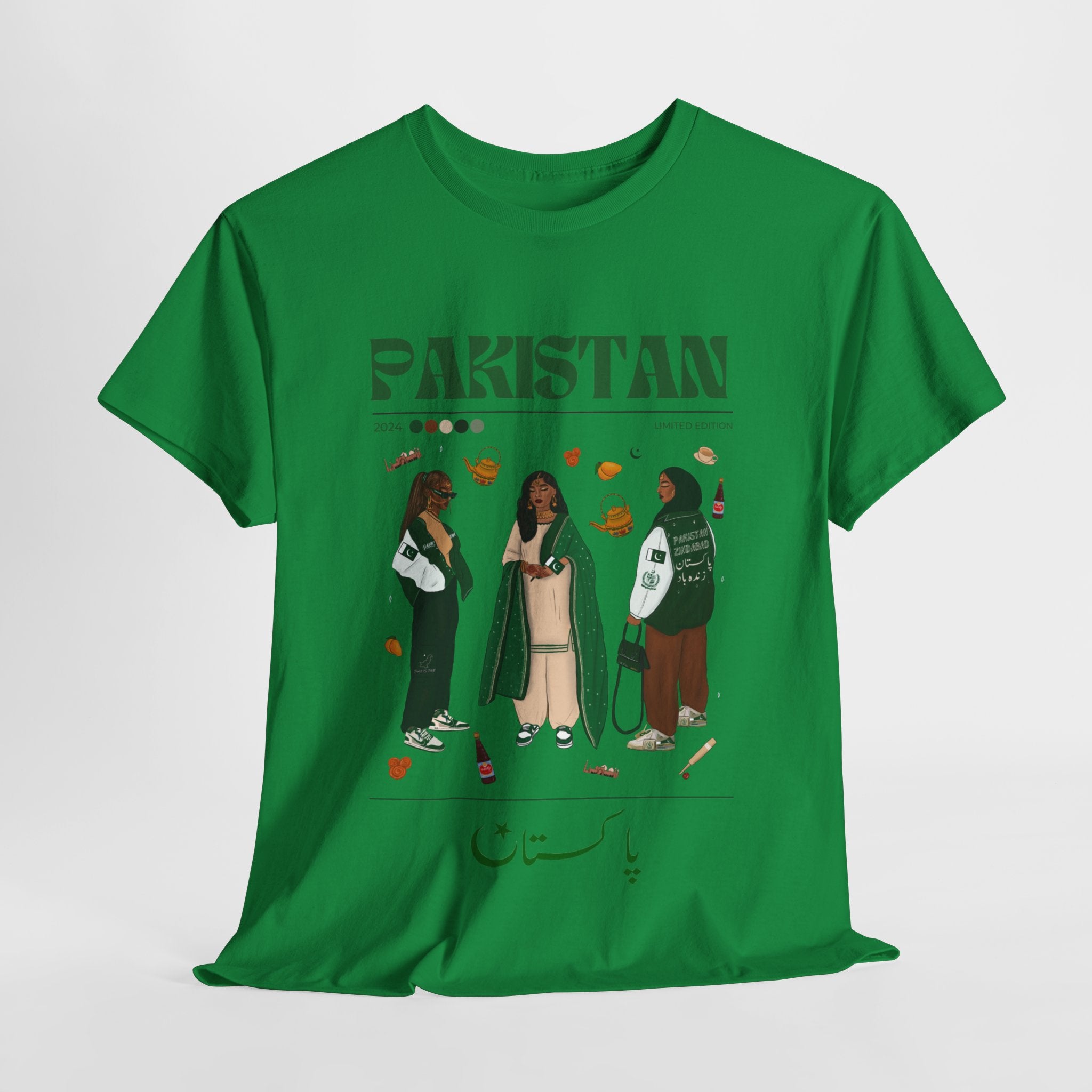 Pakistan x Streetwear Series - Unisex Heavy Cotton Tee