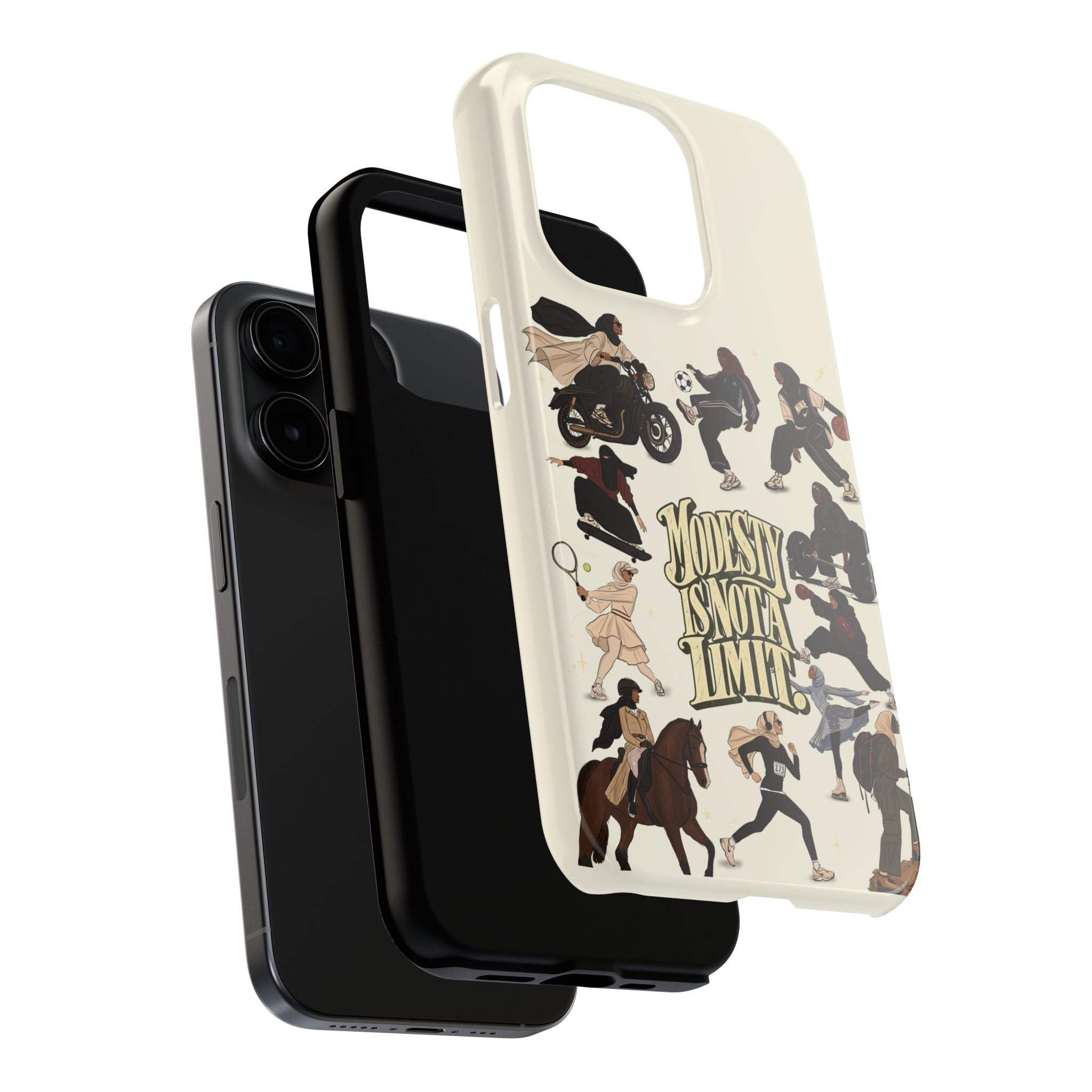 Modesty Is Not a Limit - Tough Phone Cases