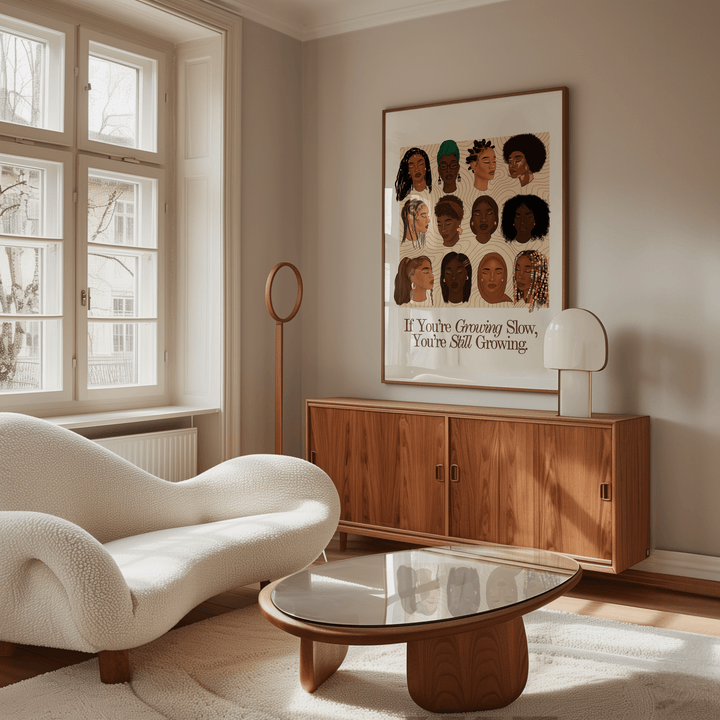 If You're Growing Slow, You're Still Growing - Matte Vertical Posters