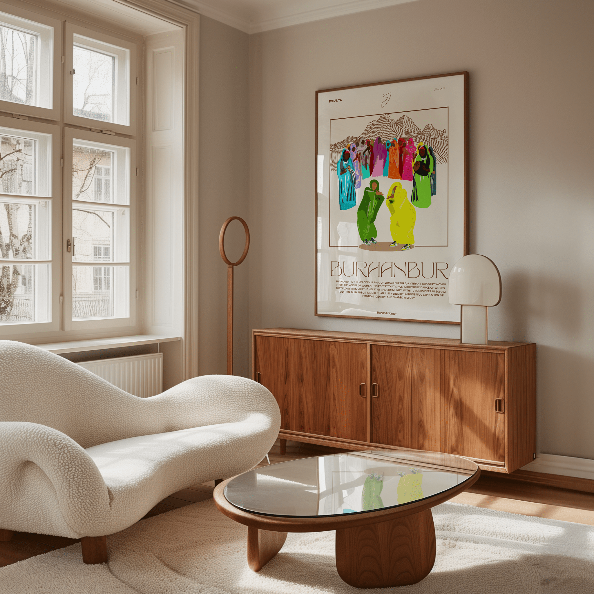 Buraanbur - Matte Vertical Posters