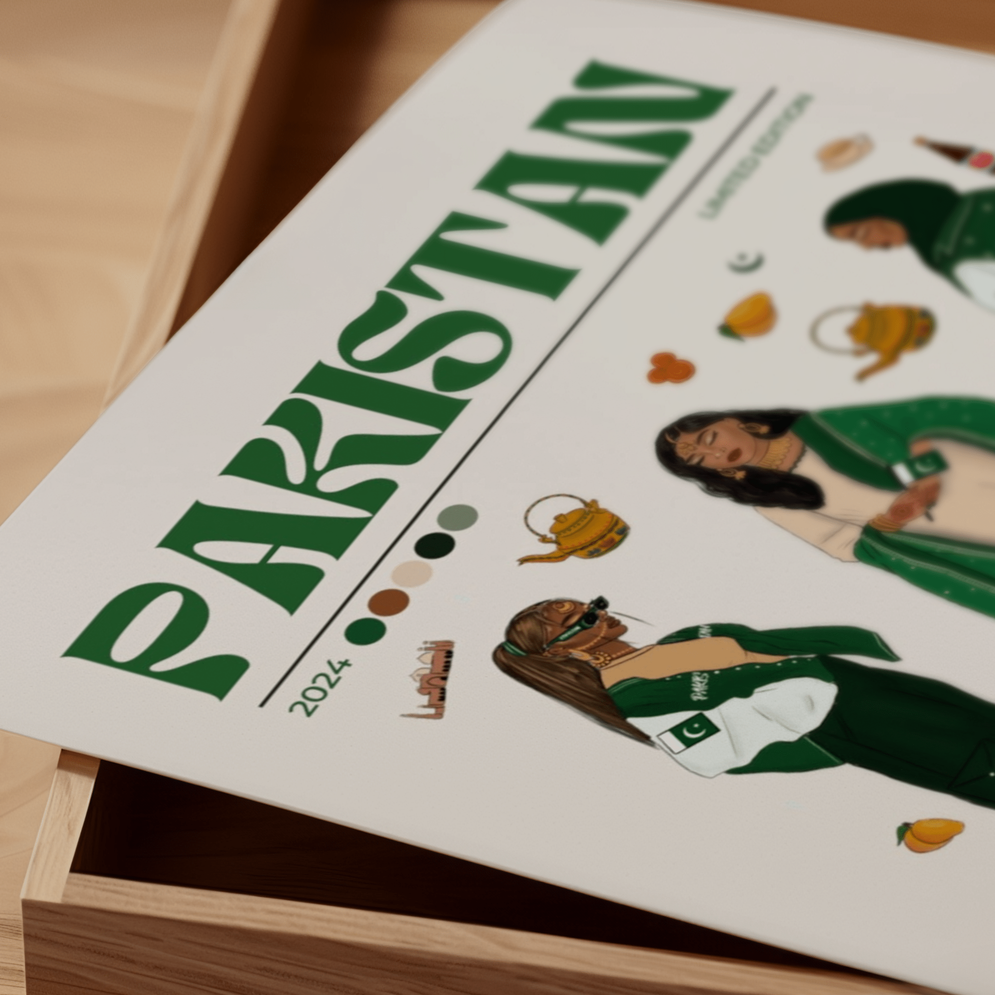 Pakistan x Streetwear - Matte Vertical Posters