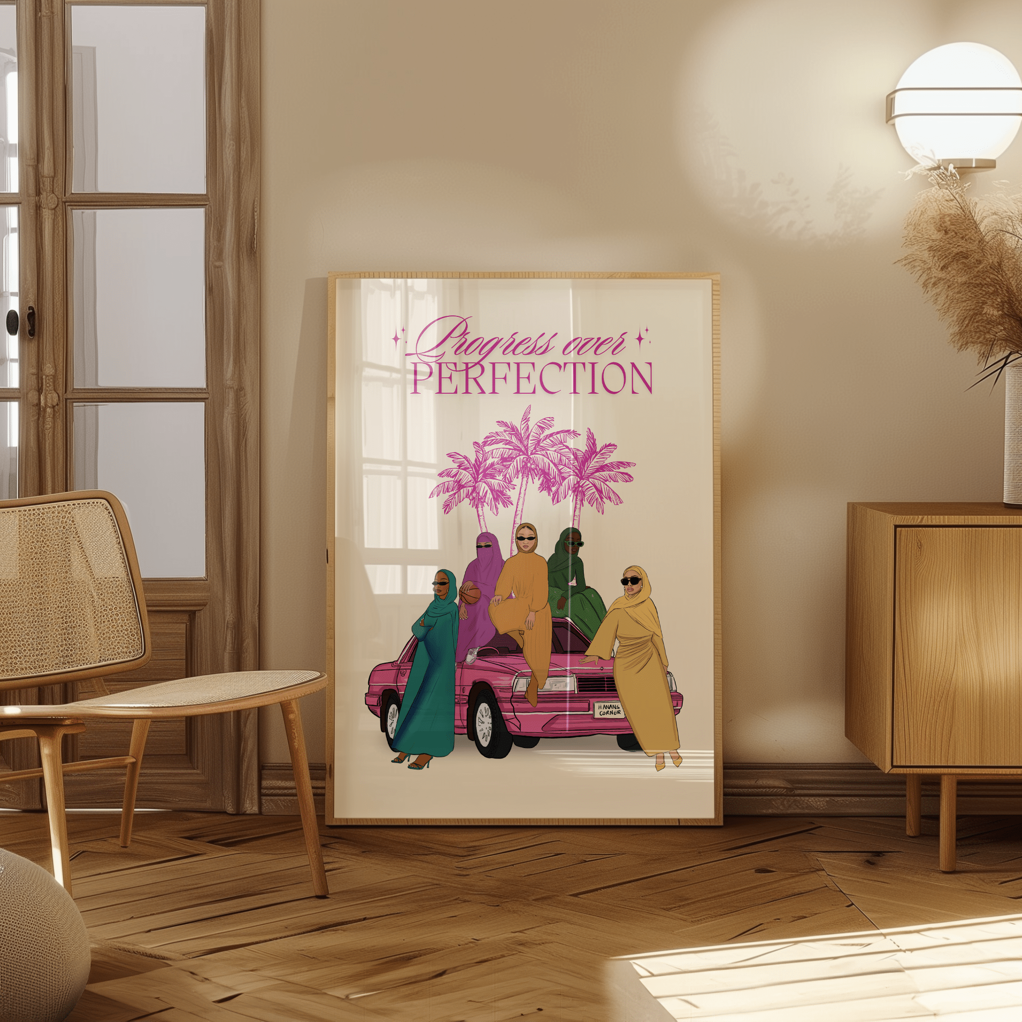 Progress Over Perfection - Matte Vertical Posters